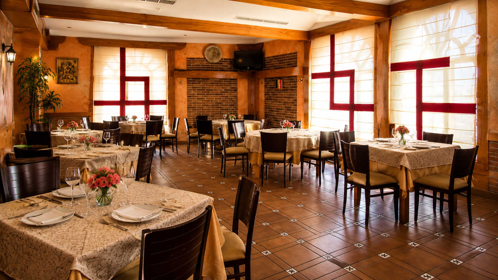 Comedor principal de Asador de Pinto Casa Álex