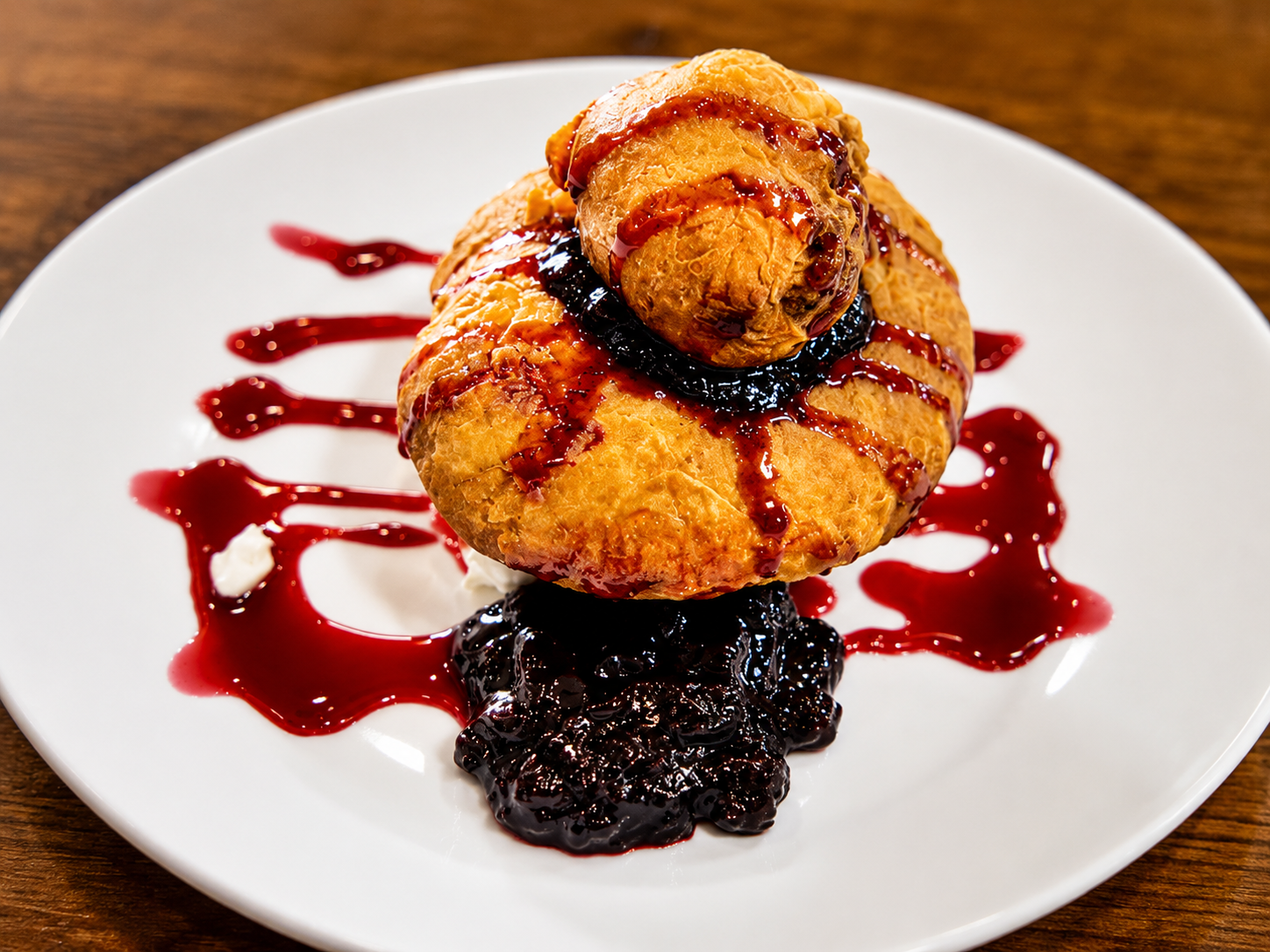Postre casero en Asador de Pinto Casa Álex