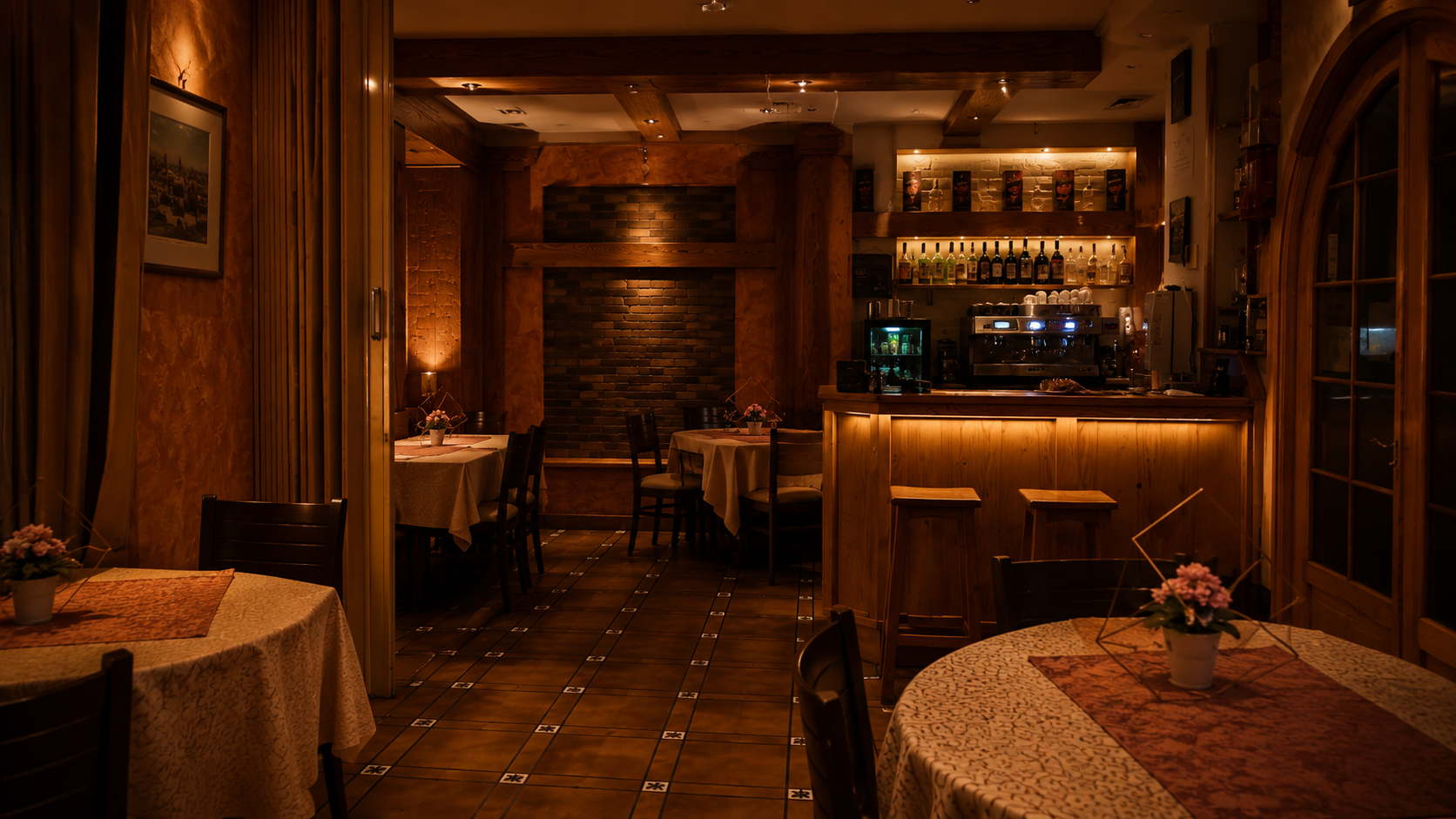 Interior de Casa Álex, asador en Pinto